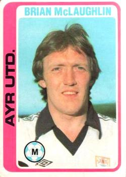 1979-80 Topps Footballers (Scottish, Red backs) #48 Brian McLaughlin Front