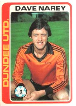 1979-80 Topps Footballers (Scottish, Red backs) #90 Dave Narey Front