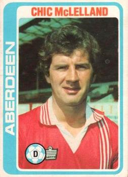 1979-80 Topps Footballers (Scottish, Red backs) #101 Chic McLelland Front