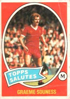1979-80 Topps Footballers (Scottish, Red backs) #123 Graeme Souness Front