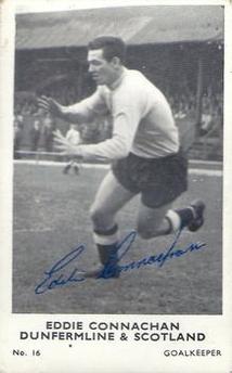 1962-63 A&BC Footballers (Scottish) #16 Eddie Connachan Front
