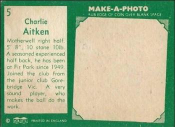 1963-64 A&BC Footballers (Scottish) #5 Charlie Aitken Back