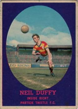 1963-64 A&BC Footballers (Scottish) #6 Neil Duffy Front