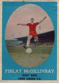 1963-64 A&BC Footballers (Scottish) #8 Findlay McGillivray Front