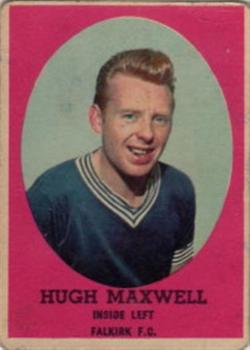 1963-64 A&BC Footballers (Scottish) #24 Hugh Maxwell Front