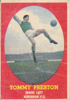 1963-64 A&BC Footballers (Scottish) #30 Tommy Preston Front