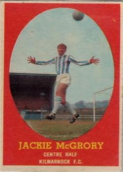 1963-64 A&BC Footballers (Scottish) #45 Jackie McGrory Front