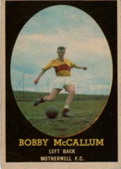 1963-64 A&BC Footballers (Scottish) #46 Bobby McCallum Front