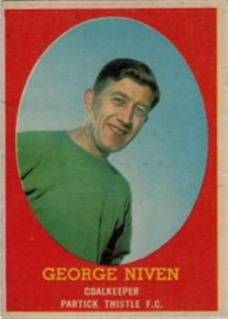 1963-64 A&BC Footballers (Scottish) #47 George Niven Front