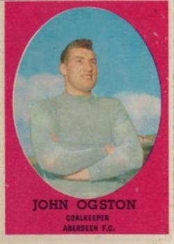 1963-64 A&BC Footballers (Scottish) #51 John Ogston Front