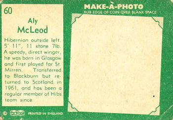1963-64 A&BC Footballers (Scottish) #60 Ally MacLeod Back