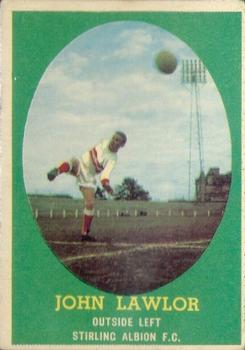 1963-64 A&BC Footballers (Scottish) #63 John Lawlor Front