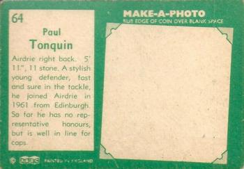1963-64 A&BC Footballers (Scottish) #64 Paul Jonquin Back