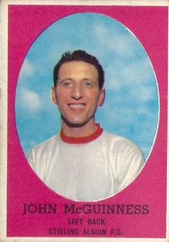 1963-64 A&BC Footballers (Scottish) #65 John McGuinness Front