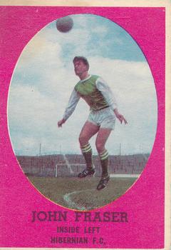 1963-64 A&BC Footballers (Scottish) #78 John Fraser Front