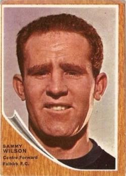 1964-65 A&BC Footballers (Scottish, Green backs) #5 Sammy Wilson Front