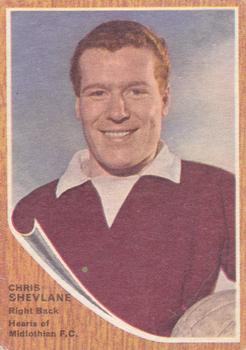 1964-65 A&BC Footballers (Scottish, Green backs) #6 Chris Shevlane Front