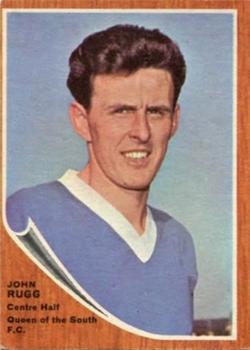 1964-65 A&BC Footballers (Scottish, Green backs) #10 John Rugg Front