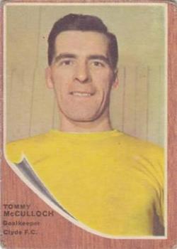 1964-65 A&BC Footballers (Scottish, Green backs) #16 Tommy McCulloch Front