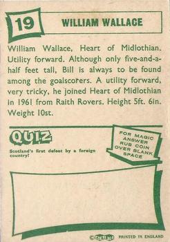 1964-65 A&BC Footballers (Scottish, Green backs) #19 Willie Wallace Back