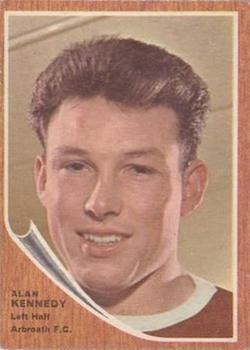 1964-65 A&BC Footballers (Scottish, Green backs) #24 Alan Kennedy Front