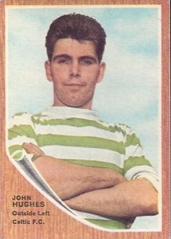 1964-65 A&BC Footballers (Scottish, Green backs) #25 John Hughes Front