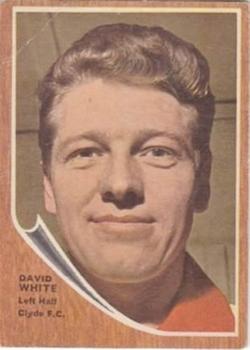 1964-65 A&BC Footballers (Scottish, Green backs) #26 David White Front