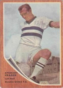 1964-65 A&BC Footballers (Scottish, Green backs) #27 Stewart Fraser Front