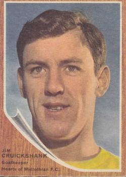 1964-65 A&BC Footballers (Scottish, Green backs) #38 Jim Cruickshank Front