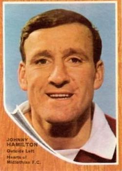 1964-65 A&BC Footballers (Scottish, Green backs) #43 Johnny Hamilton Front