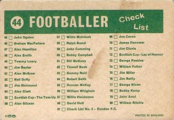 1964-65 A&BC Footballers (Scottish, Green backs) #44 Celtic Team Group Back