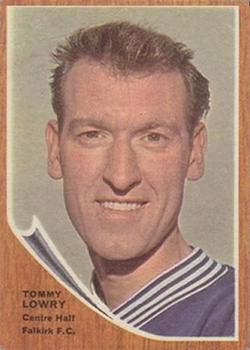 1964-65 A&BC Footballers (Scottish, Green backs) #49 Tommy Lowry Front