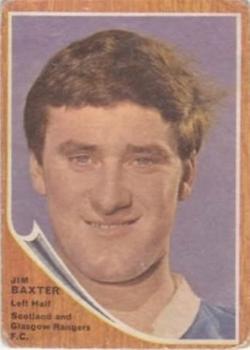 1964-65 A&BC Footballers (Scottish, Green backs) #50 Jim Baxter Front