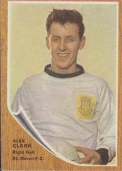 1964-65 A&BC Footballers (Scottish, Green backs) #54 Alex Clark Front