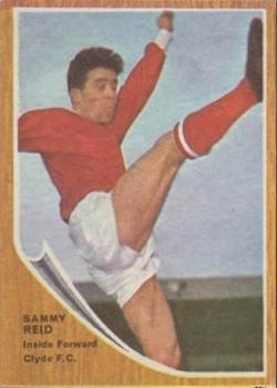 1964-65 A&BC Footballers (Scottish, Green backs) #63 Sammy Reid Front