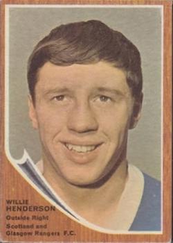 1964-65 A&BC Footballers (Scottish, Green backs) #67 Willie Henderson Front