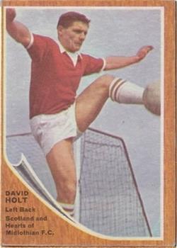 1964-65 A&BC Footballers (Scottish, Green backs) #68 David Holt Front