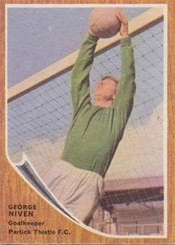 1964-65 A&BC Footballers (Scottish, Green backs) #77 George Niven Front