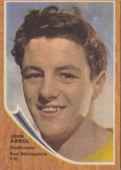 1964-65 A&BC Footballers (Scottish, Green backs) #79 John Arrol Front