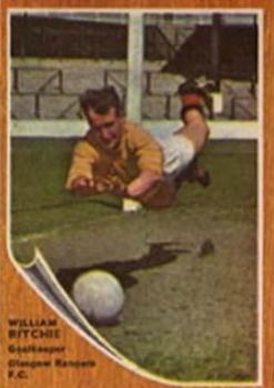 1964-65 A&BC Footballers (Scottish, Green backs) #80 William Ritchie Front