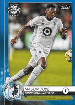 2020 Topps MLS - Blue #168 Mason Toye Front