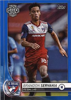 2020 Topps MLS - Blue #179 Brandon Servania Front