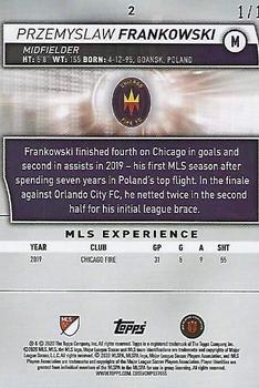 2020 Topps MLS - Black #2 Przemyslaw Frankowski Back