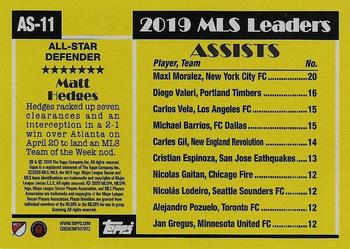 2020 Topps MLS - All-Star #AS-11 Matt Hedges Back