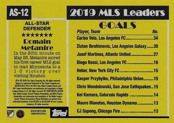 2020 Topps MLS - All-Star #AS-12 Romain Metanire Back