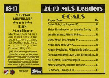 2020 Topps MLS - All-Star #AS-17 Pity Martinez Back