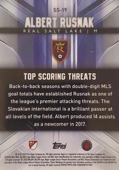 2020 Topps MLS - Superstars #SS-19 Albert Rusnak Back