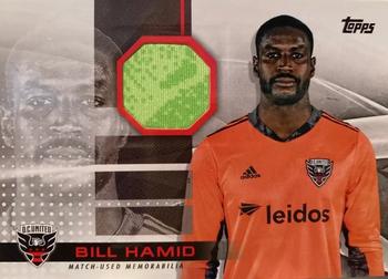 2020 Topps MLS - Jumbo Relics #JR-BH Bill Hamid Front