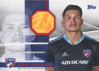 2020 Topps MLS - Jumbo Relics #JR-JG Jesse Gonzalez Front