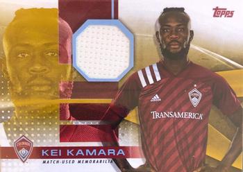 2020 Topps MLS - Jumbo Relics Gold #JR-KK Kei Kamara Front